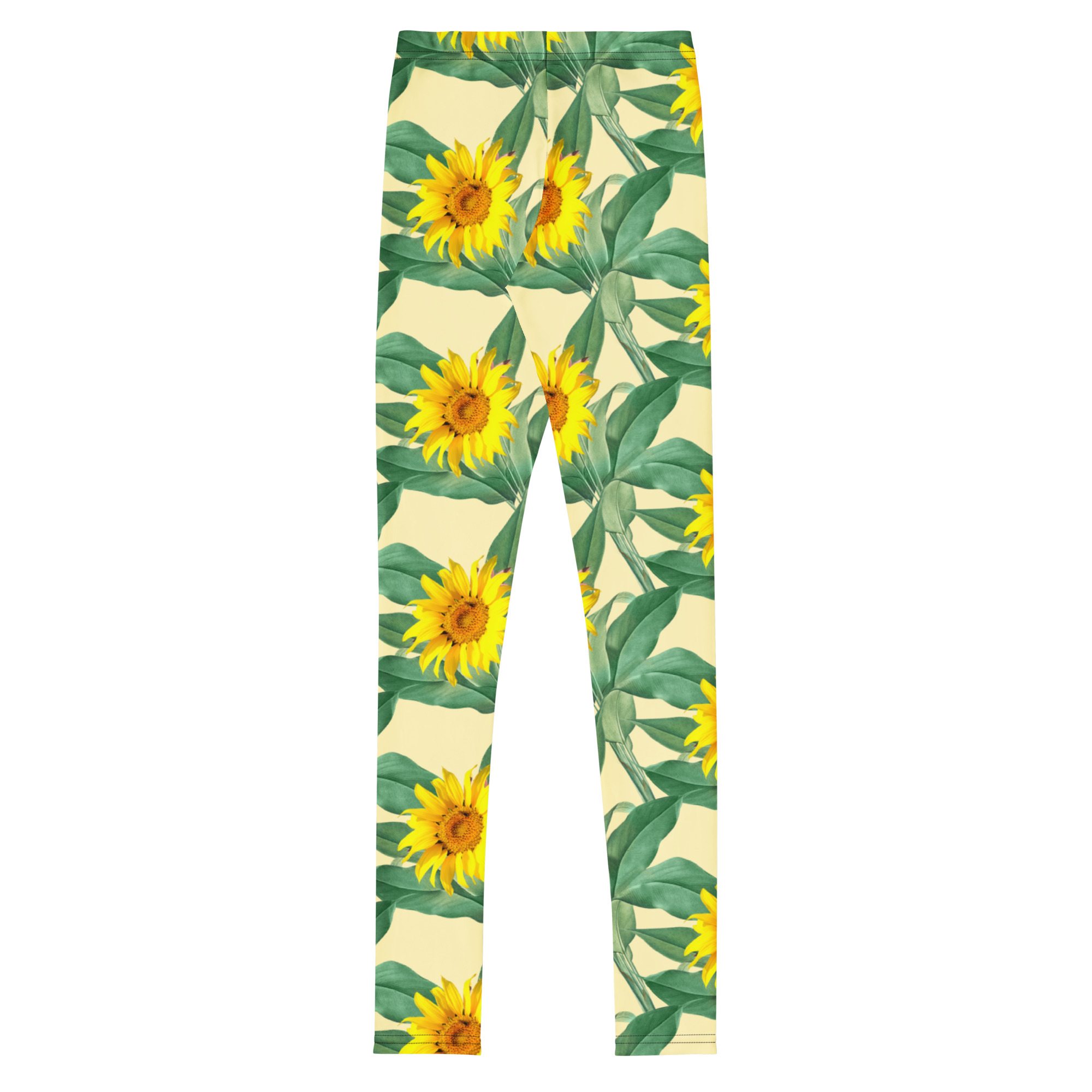 all over print youth leggings white back 6881433138166