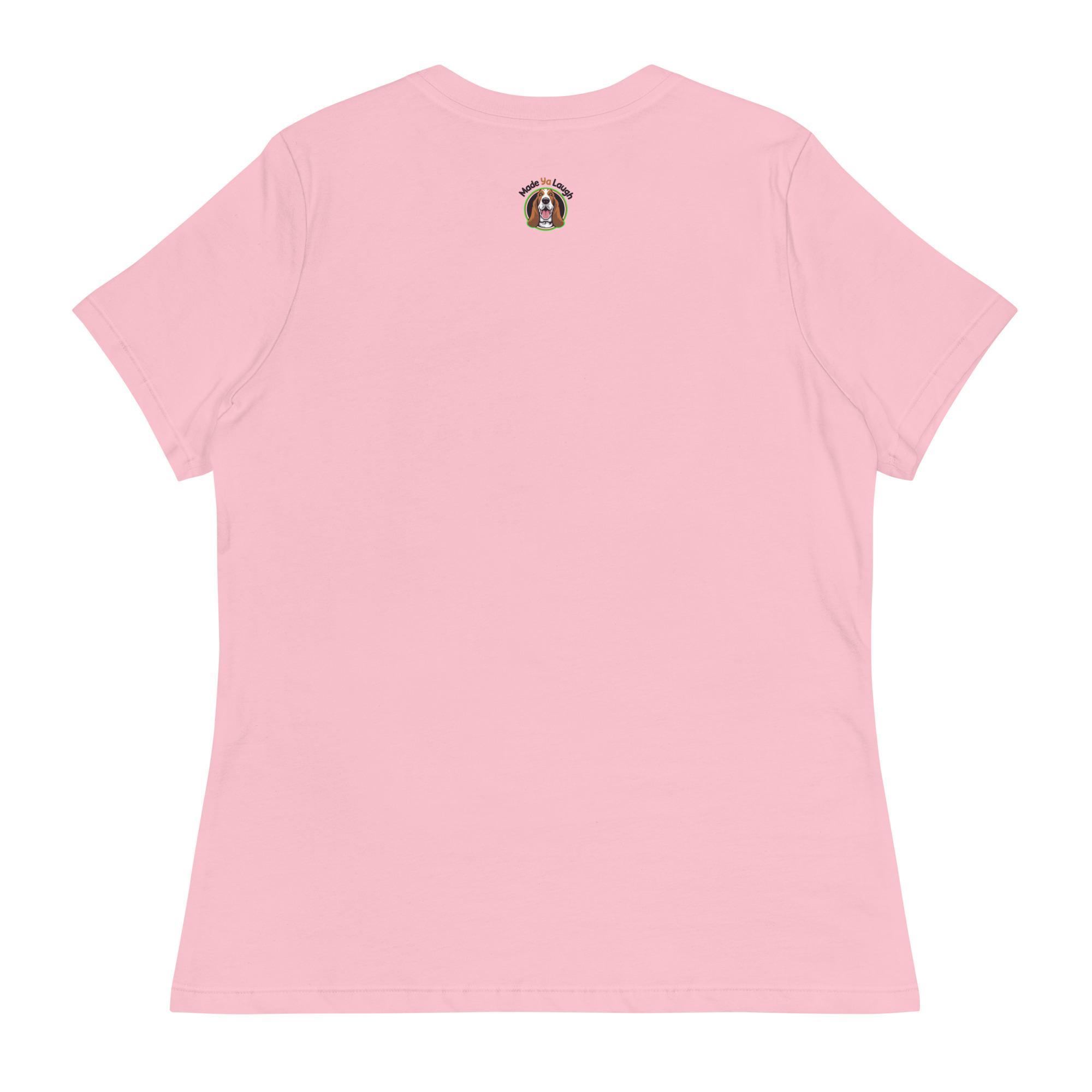 womens relaxed t shirt pink back 6866de97f2ca2
