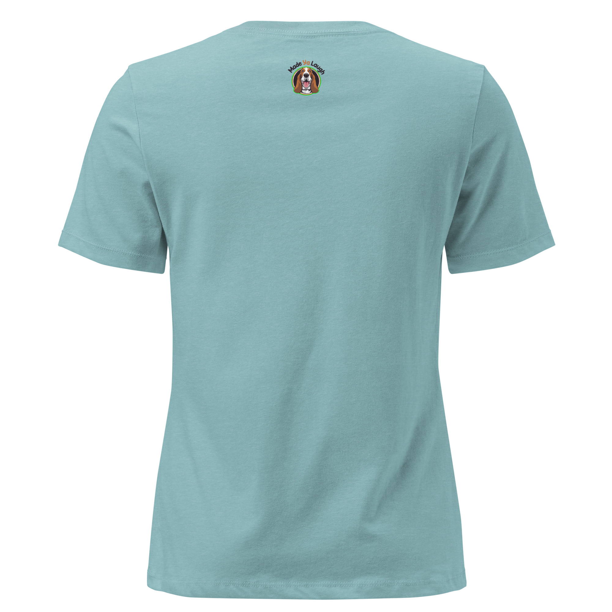 womens relaxed t shirt heather blue lagoon back 68a8db840055b