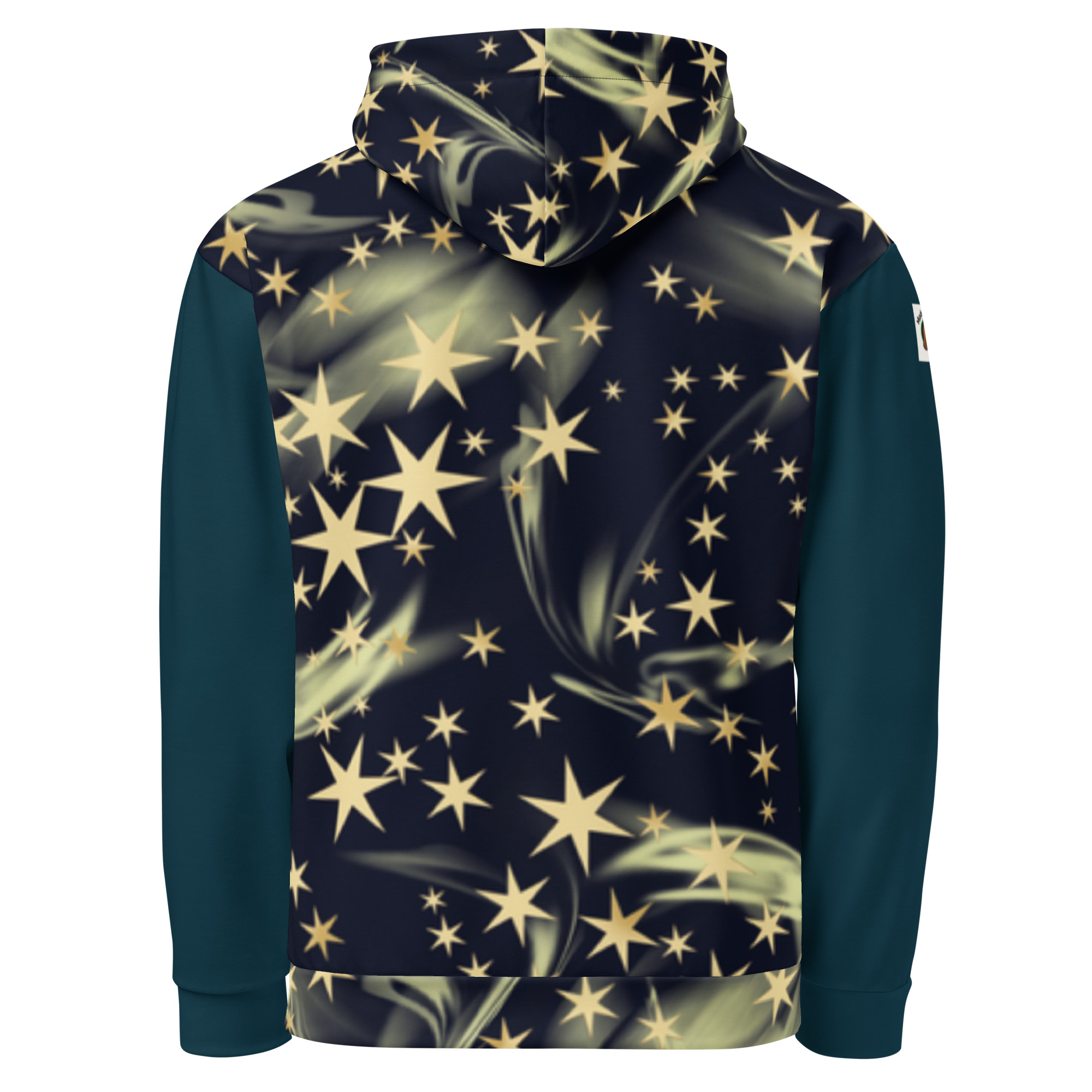 all over print recycled unisex hoodie white back 690bb3c0d1bb6